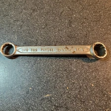 Indestro double box end wrench 9/16 & 1/2 made in USA vintage 922