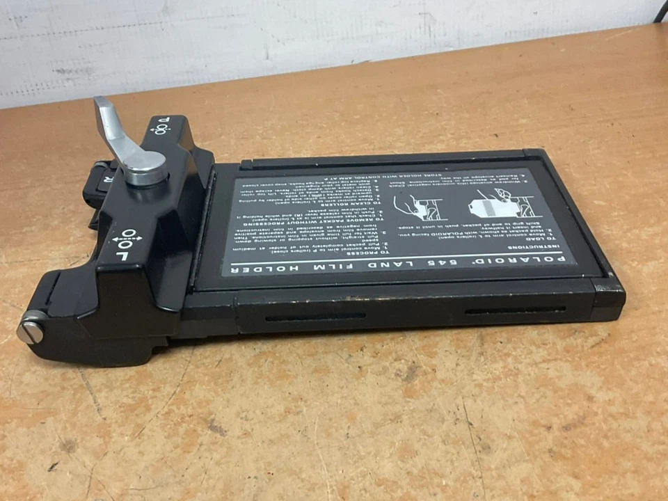 Polaroid 545 Land Film Holder Instant Film Back Roll Camera - Image 4 of 4