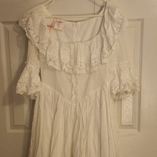 "Marie Antionette" White Wedding Dress
