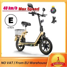 TWOFISH Elektroroller Mit Straßenzulassung14" Elektro-Roller Mit Sitz …