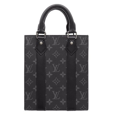 LOUIS VUITTON 2WAY Tasche Sac Plat MINI M46453 Monogram Eclipse Monogram Ecl