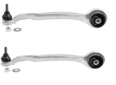Bras De Suspension Avant Audi RS6/A6 C7 2015 - Pièce Occasion En Aluminium - Références 8K0 407 155 C & 156 C