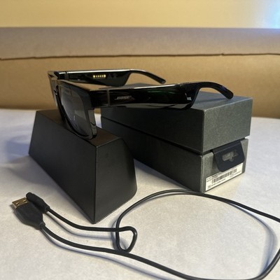 Bose Frames Tenor Style Bluetooth Audio Sunglasses Black AS IS FOR PARTS BROKEN