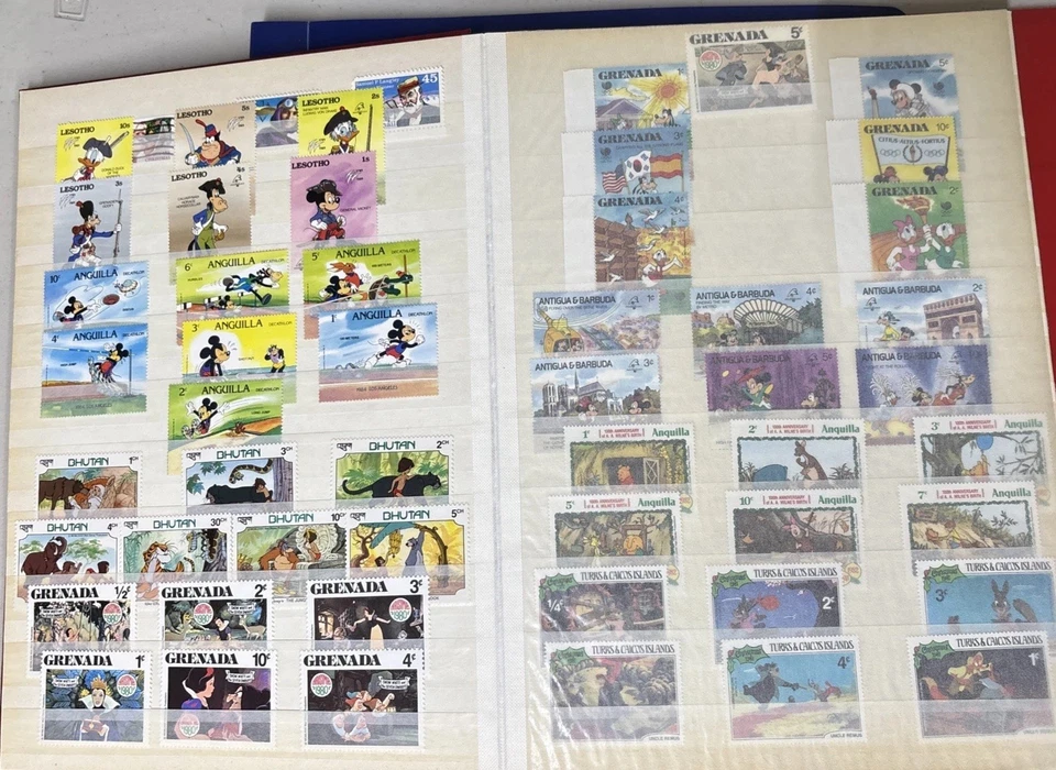 Лот марок Philatelist Dream всемирная коллекция United Nations USPS без наклеек - Изображение 2 из 4