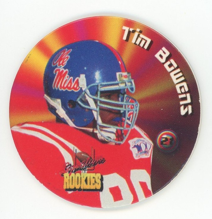 1995 Signature Rookies Sports Stackers Tim Bowens Rookie Pog RC #21