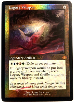 MTG レガシーの兵器(英語版)foil MTG Legacy Weapon RETRO FOIL Dominaria Remastered 383 NM | eBay