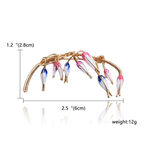 Charm Wedding Full Crystal Rhinestone Flower Brooch Pin Women Jewellery Gift New - Picture 27 of 29