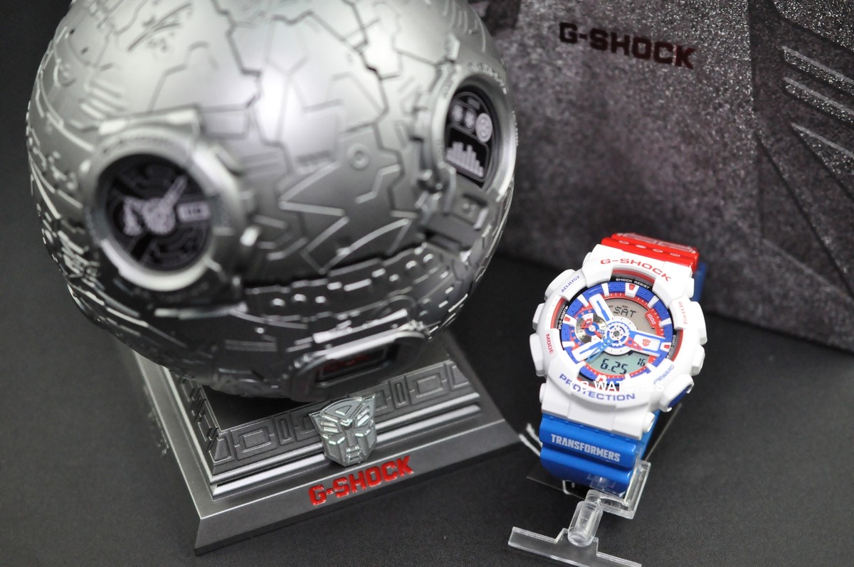 Casio Transformers x G-Shock Optimus Prime GA-110OPT22-7PFT Casio Transformers x G-Shock Optimus Prime GA-110OPT22-7PFT