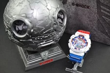 Casio Transformers x G-Shock Optimus Prime GA-110OPT22-7PFT helmet packaging