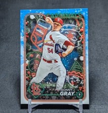 Sonny Gray 2024 Topps Holiday Baseball Card #H74 St. Louis Cardinals
