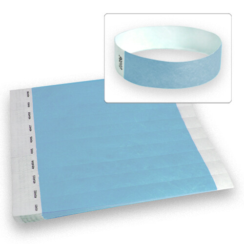 5.000 Stück Armbänder, Wählen Sie Ihre Farbe, Tyvek Material, Sicherheitsarmbänder - Bild 12 von 12