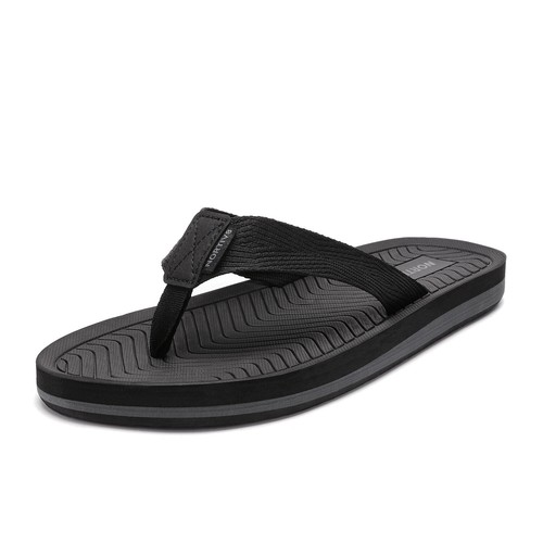 Men's Flip Flops Beach Sandals Lightweight EVA Sole Comfort Thongs Sandals - Picture 13 of 15