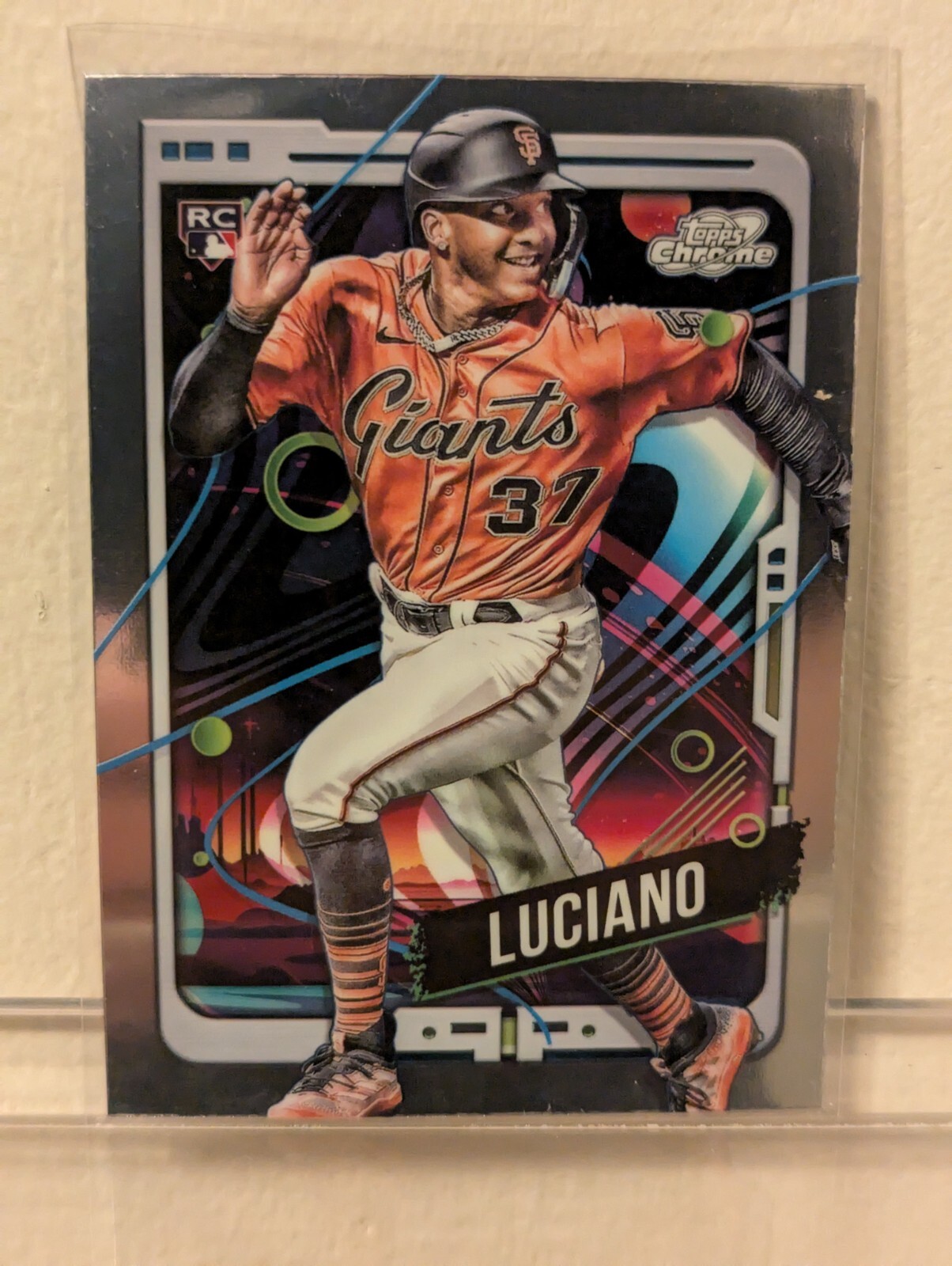2024 Topps Cosmic Chrome - #99 Marco Luciano (RC)