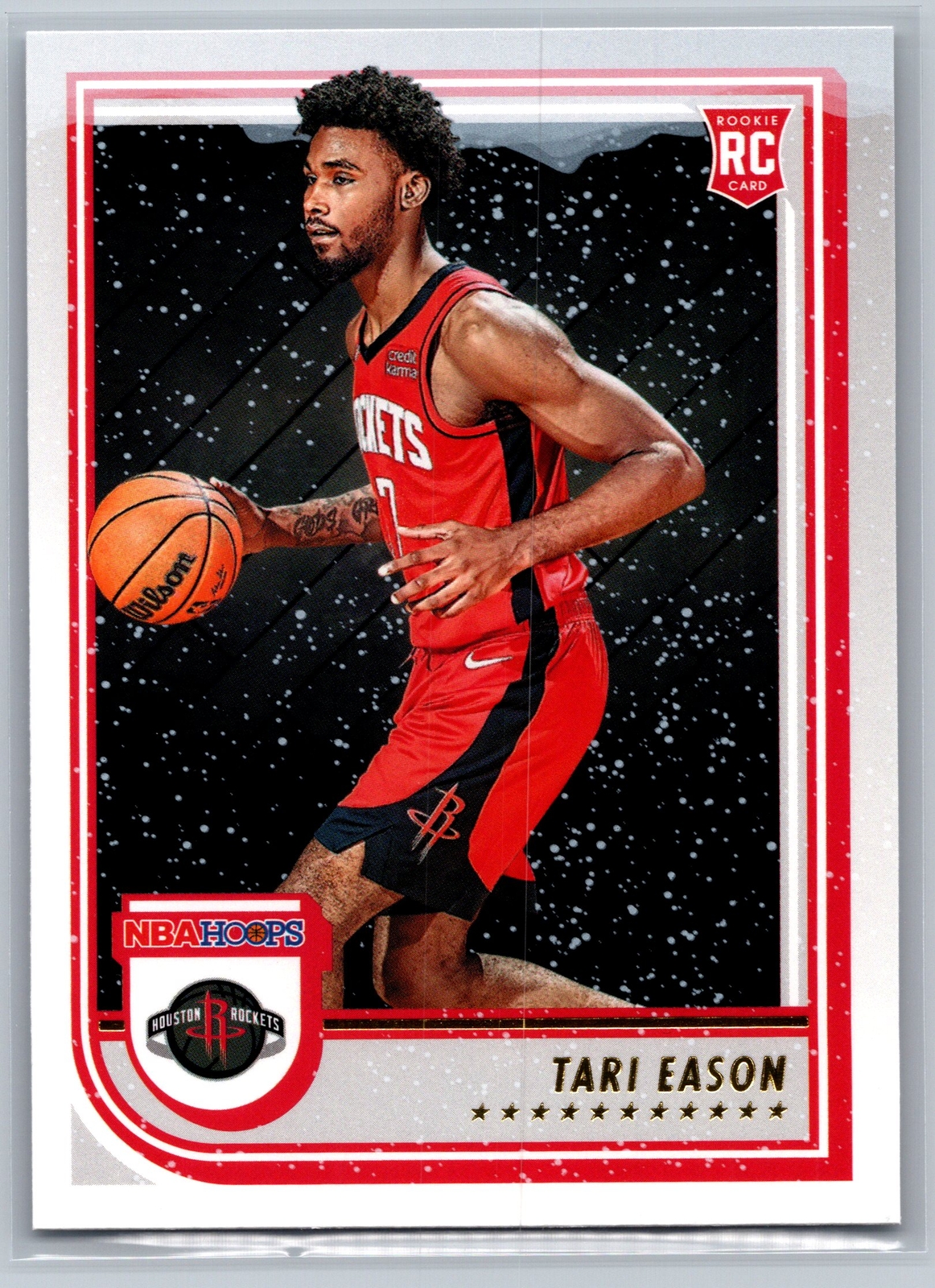 2022-23 Hoops Winter #247 Tari Eason Houston Rockets