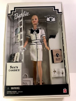 sees candy barbie doll