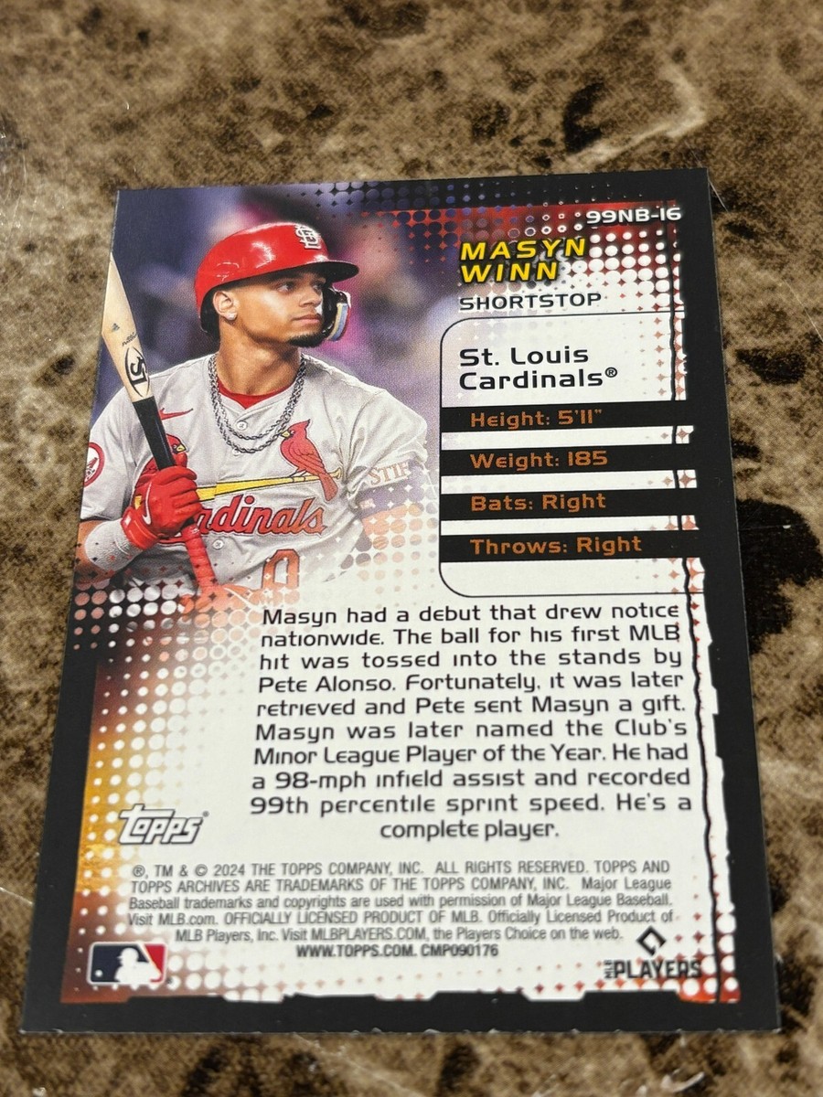 MASYN WINN 2024 Topps Archives 1999 New Breed #99NB-16
