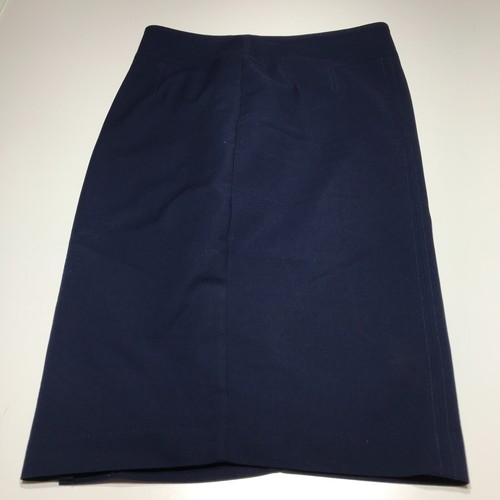 7th Avenue Design Studio NY&Co. Skirt Womens Size 8 Blue Pencil Knee Length  - Afbeelding 1 van 12