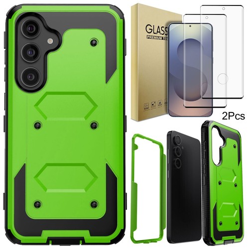 Funda protectora/protector de pantalla de vidrio para Samsung Galaxy S25/Plus/ultra resistente - Imagen 32 de 55
