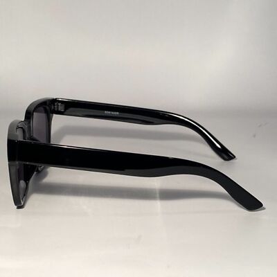 Reading Sunglasses Sun Readers 1.00 Chunky Black Frames NWT  display picture 3