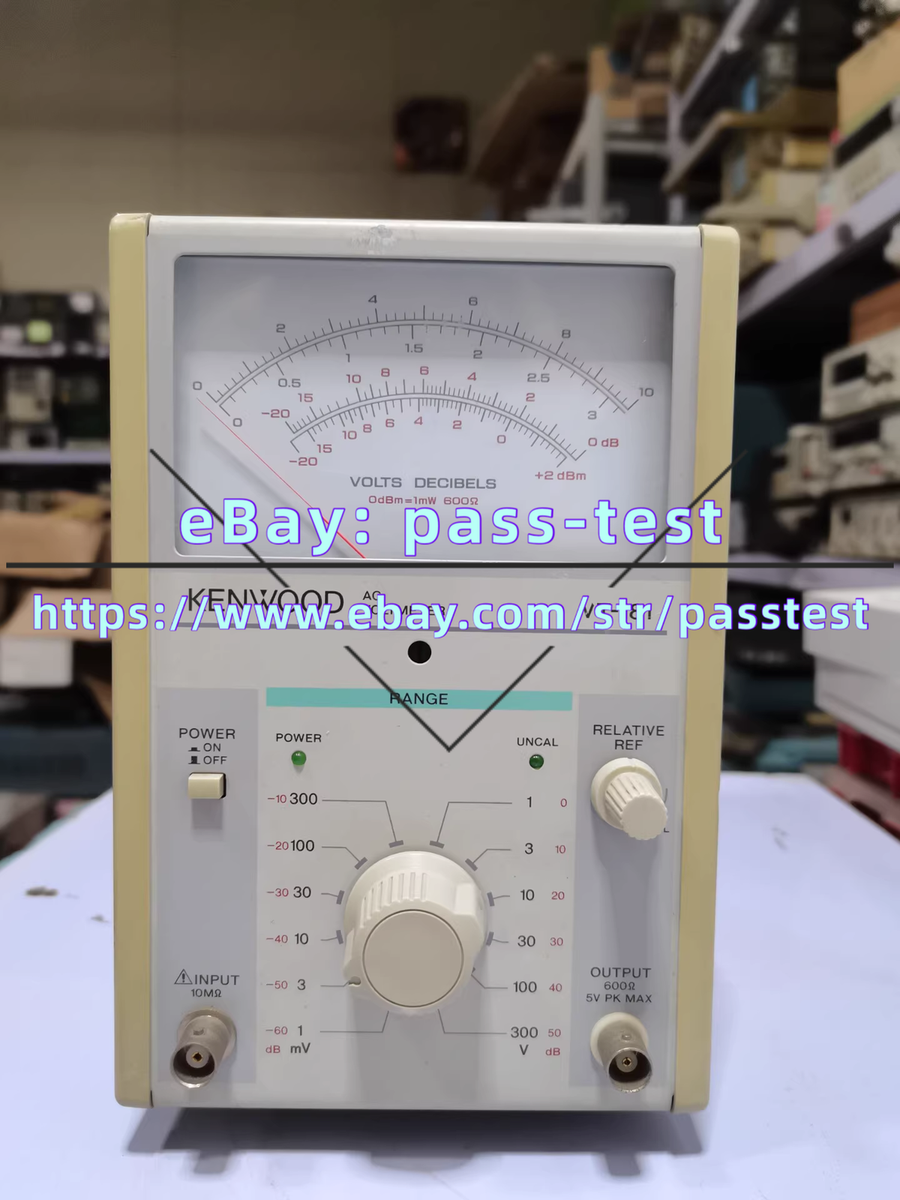 1PCS KENWOOD VT-181, Single channel audio millivoltmeter#LL | eBay