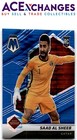 2021-22 Panini Mosaic Road to FIFA World Cup #73 Saad Al Sheeb Blue Pulsar Prizm