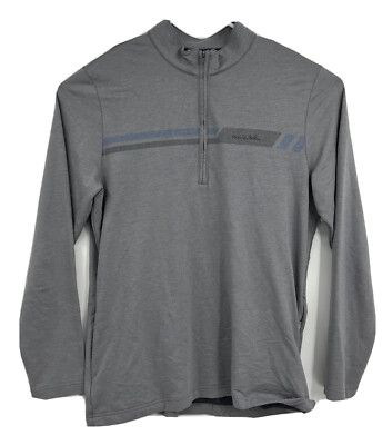 Travis Mathew 1/4 Zip Men's XL Pullover Gray Golf Wicking Stretch