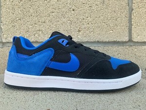 Nike SB Alleyoop Skate Shoes Blue/ Black Solarsoft Mens Multisize CJ0882-004  | eBay