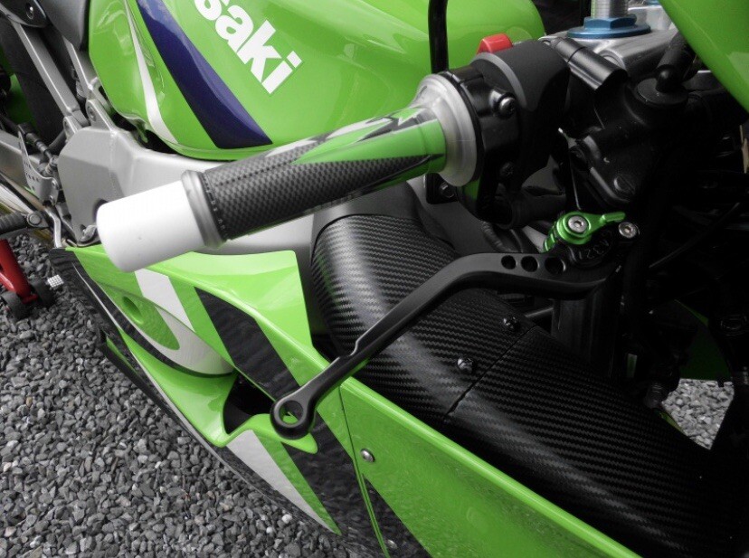 Leviers frein embrayage Kawasaki ZX-6 1990 1991 1992 1993 1994 1995 1996 1997 1998 1999 commande moto