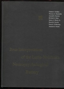 neuropsychological luria