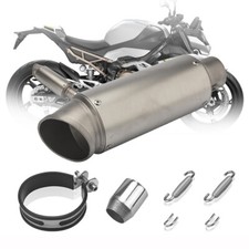 Tubo silenciador de escape universal deslizable para motocicleta para YZF R6 R1 GSXR 750 CBR600
