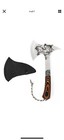 12.2" Camping Hatchet with Sheath Outdoor Polished Axe Survival Wolf Tomahawk — photo 5