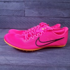 NIKE Zoom Mamba 6 Racing Track Spikes Hyper Pink Mens 5-11 Orange