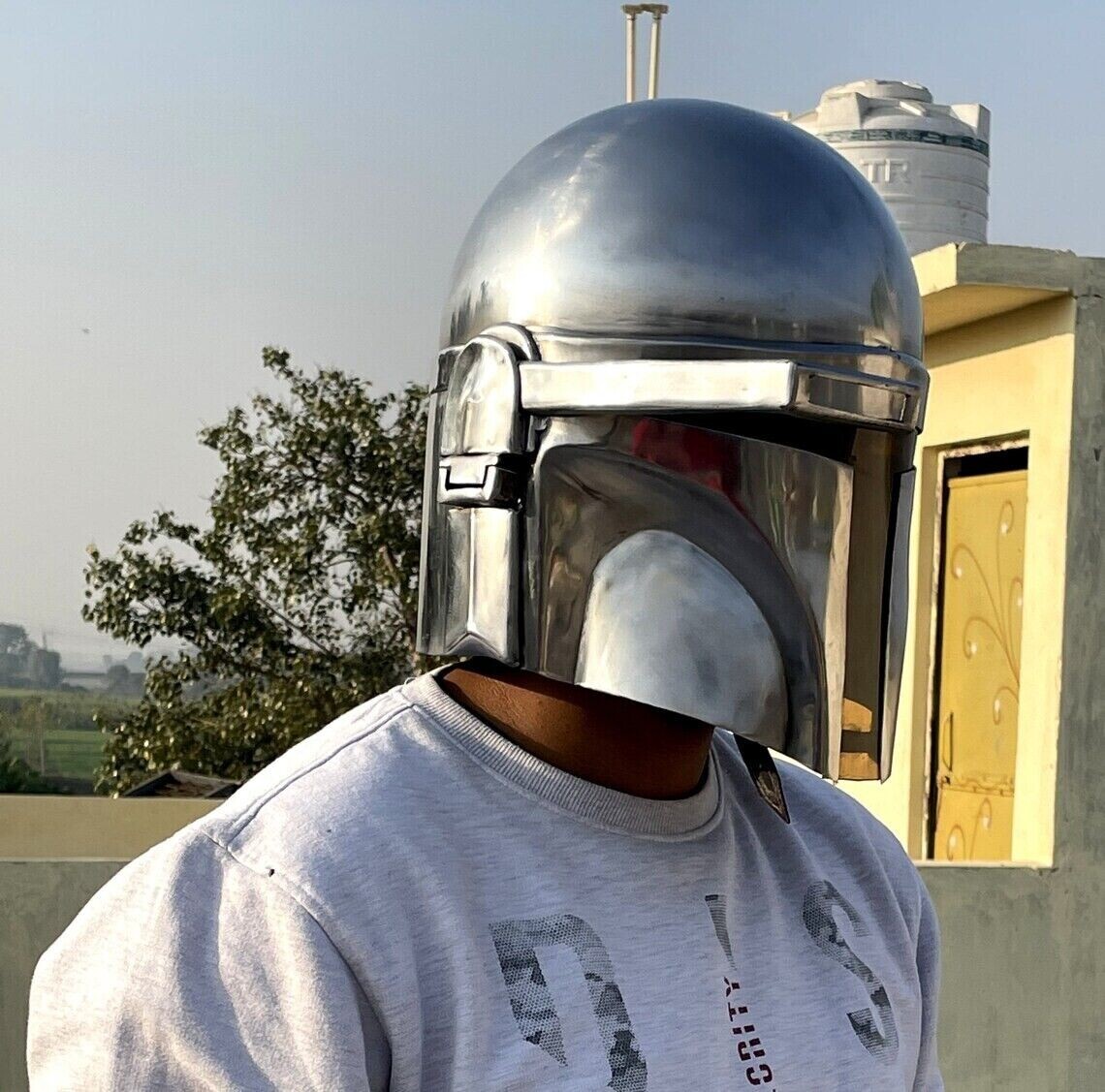 Boba Fett Casco De Mandalorian Para Moto Boba Fett Helmet Mask