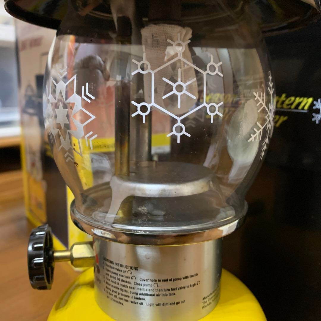 Coleman Seasons Lantern 2007 Limited Edition Unused Japan Vintage