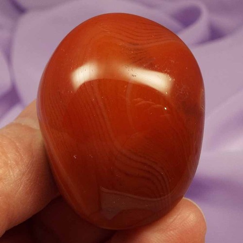 Hermosa piedra pulida Mad River ágata 33 g SN39749 - Imagen 3 de 4