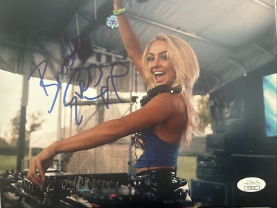 BROOKE EVERS Signed Autographed MODEL & SEXY DJ 8x10 Photo. JSA Certified