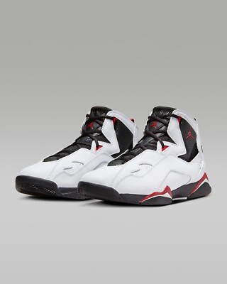 Air Jordan True Flight Mens Basketball shoes White Black Red 13 NIB 342964-160 | eBay