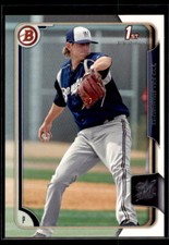 2015 Bowman Prospects Tyler Wagner #BP143 Milwaukee Brewers