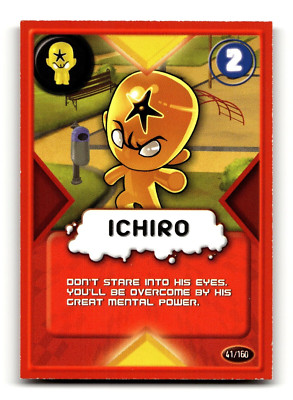 Magic Box Int. TCG Gogo's Crazy Bones Trading Card Game ICHIRO 41/160