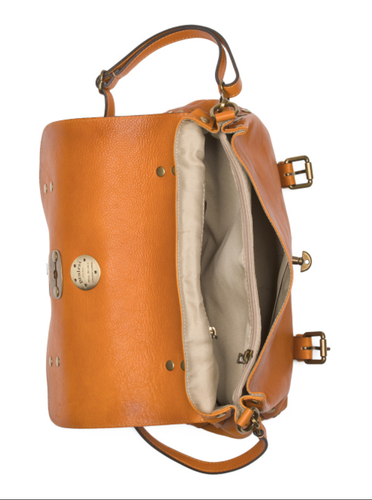 NUEVO CON ETIQUETAS CARTERA PRATESI FIRENZE HECHA EN ITALIA CUERO HEBILLA SUPERIOR MANGO BANDOLERA - Imagen 10 de 12
