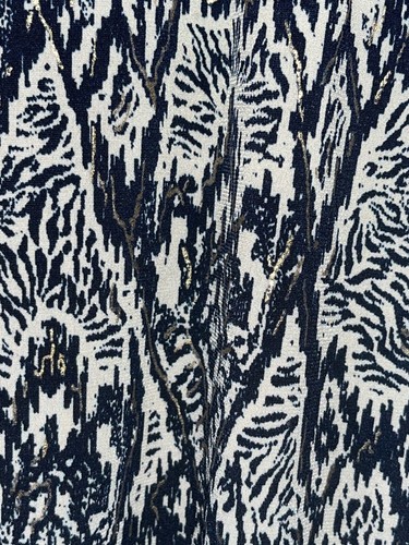 Iman Black and White Wide Leg Palazzo Pants Size XL Animal Print - Picture 3 of 4