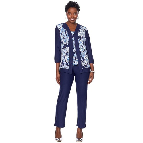 Slinky Brand 2piece Printed Jacket and Tank (644099A2-K) B-107 - Picture 5 of 5