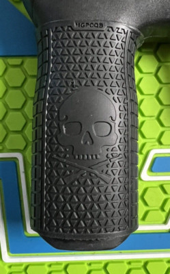 PLANET ECLIPSE EMEK ETHA 2/3 RUBBER FOREGRIP COVER- BLACK - NEW-PAINTBALL MARKER