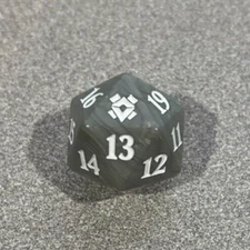 Dice - MTG - Oversized Spindown - D20 - Zendikar Rising (Gray)