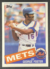 George Foster 1985 Topps #170 New York Mets