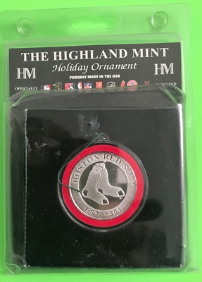 BOSTON RED SOX HOLIDAY ORNAMENT The Highland Mint