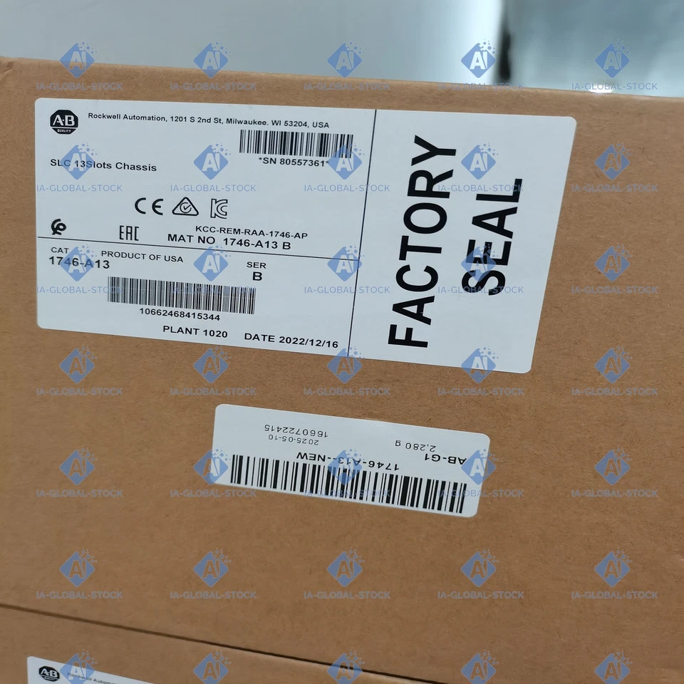 Un nuevo sellado de fábrica Allen-Bradley 1746-A13 envío gratuito + garantía Foto 3 de 3