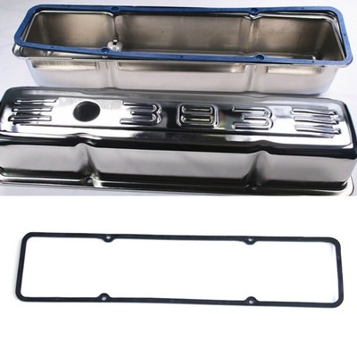 For SBC Small Block Chevy Steel Rubber Valve Cover Gaskets 7484BOX