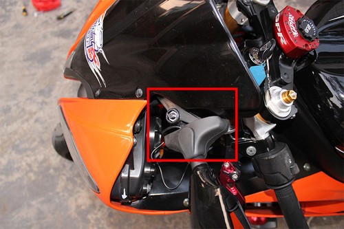 Fit Yamaha YZF R1 R6 2000-2008 US Motorcycle Rearview Mirrors LED Turn Signals - Picture 11 of 15