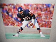 1985 CHICAGO BEARS RICHARD DENT SIGNED 16X20